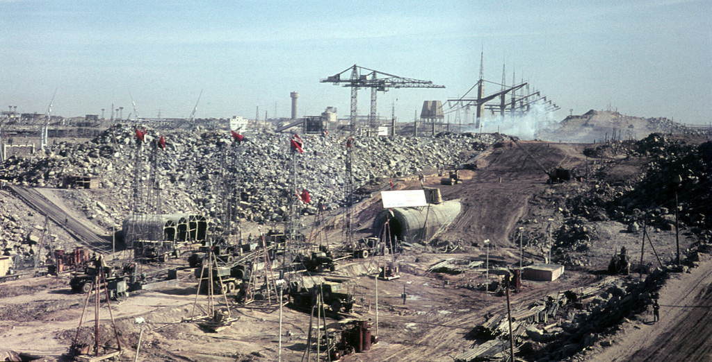 Construction of plant Aswan (II)