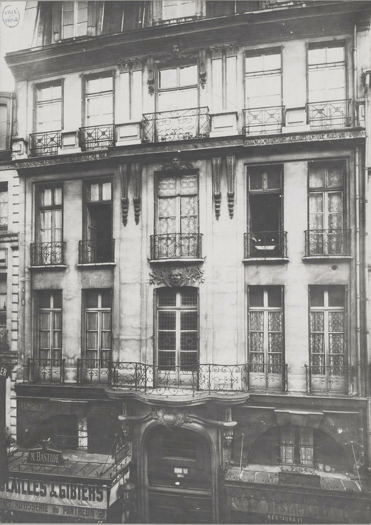 Hôtel Lepas-Dubuisson. Façade sur rue