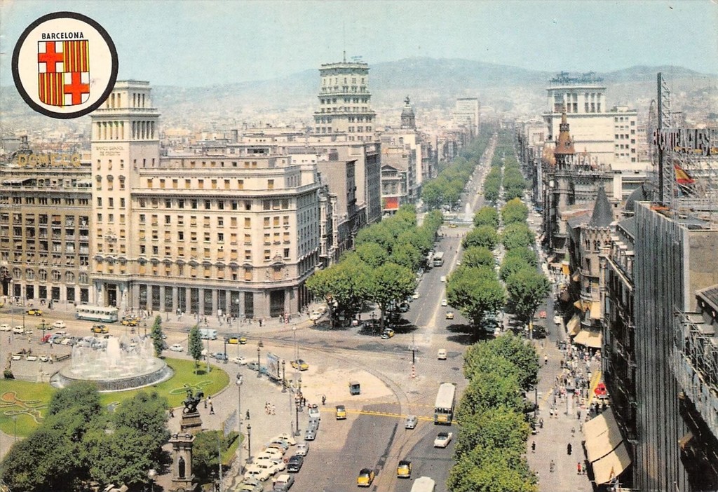 Plaza Cataluña y Paseo de Gracia