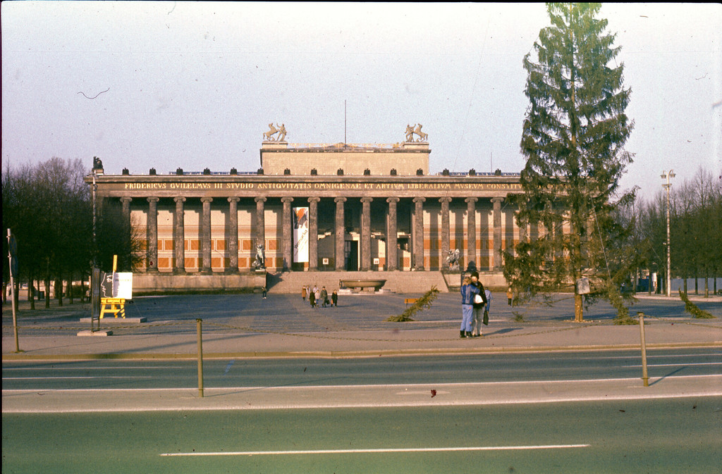Ostberlin. Altes Museum in Berlin (Altes Museum)
