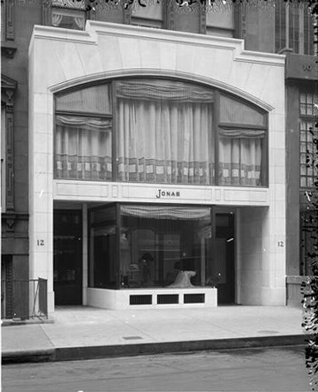 12 East 56th Street. Jonas Building, exterior.