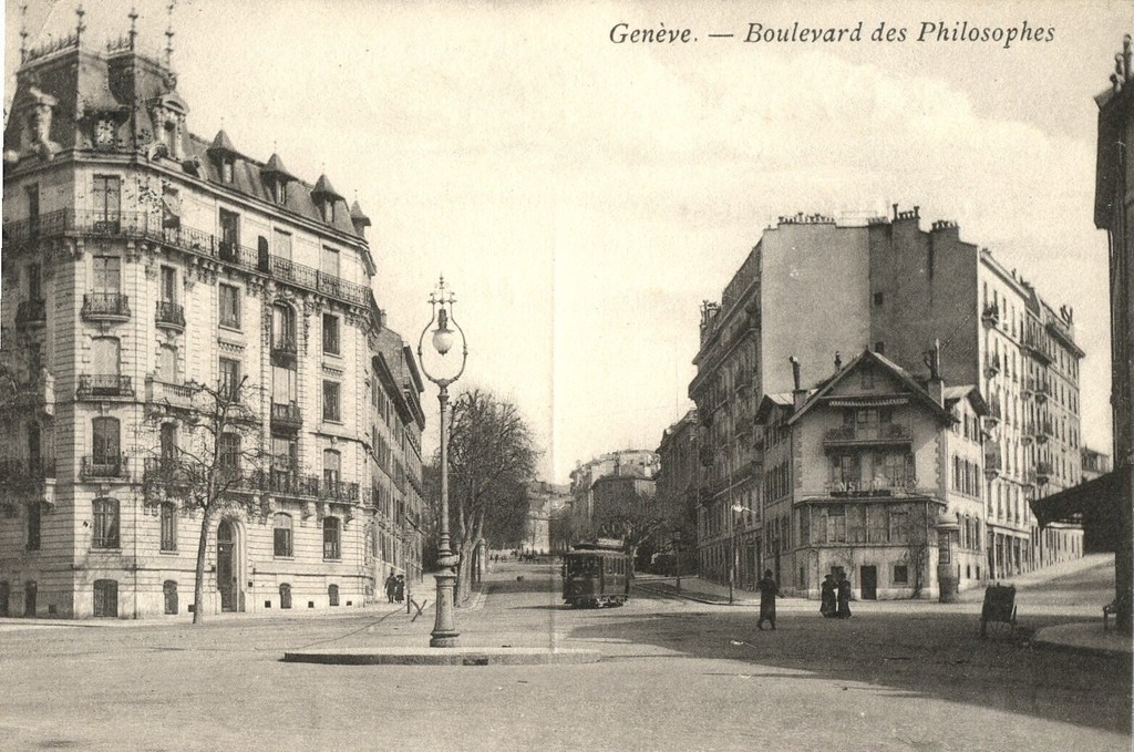 Boulevard et Place des Philosophes