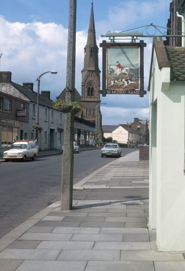 St. Mungo Arms signboard, Lockerbie
