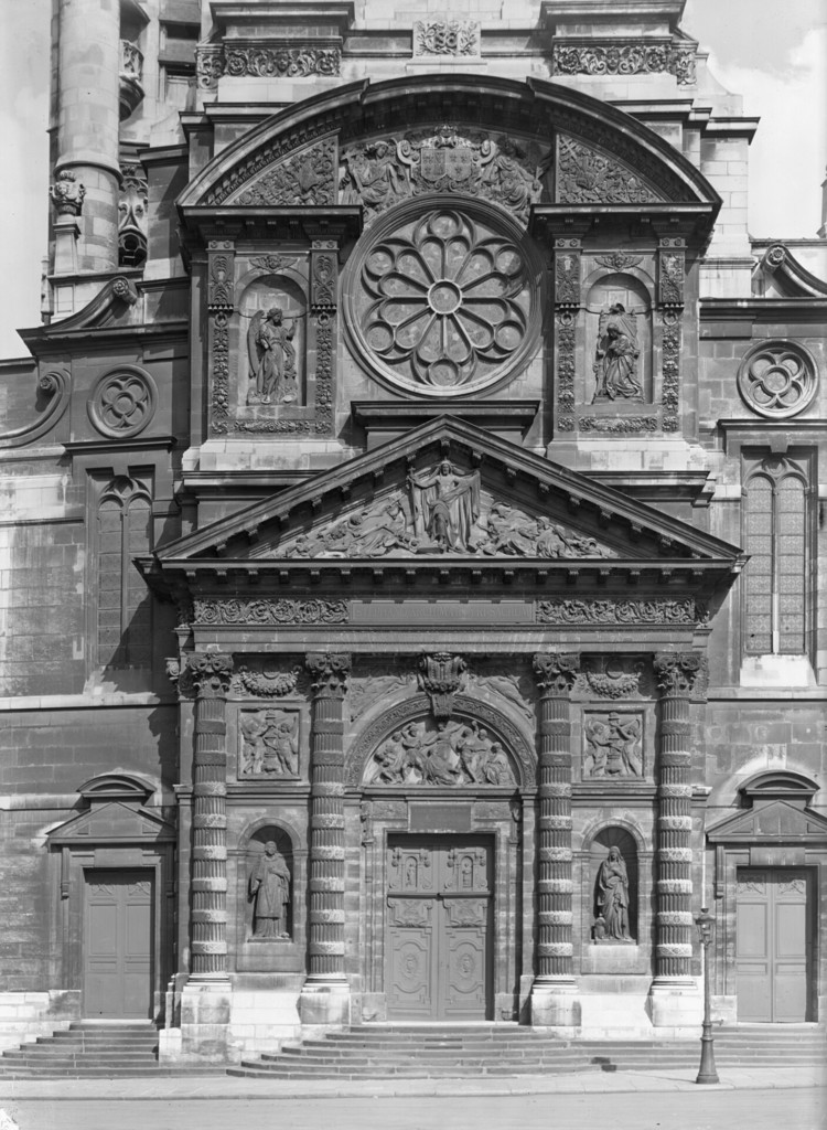 Église Saint-Étienne-du-Mont. Portail