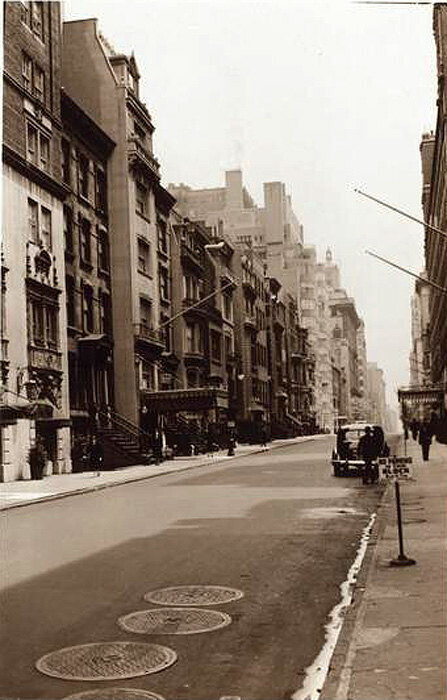54th Street, eastward from Sixth Avenue. May 3, 1938