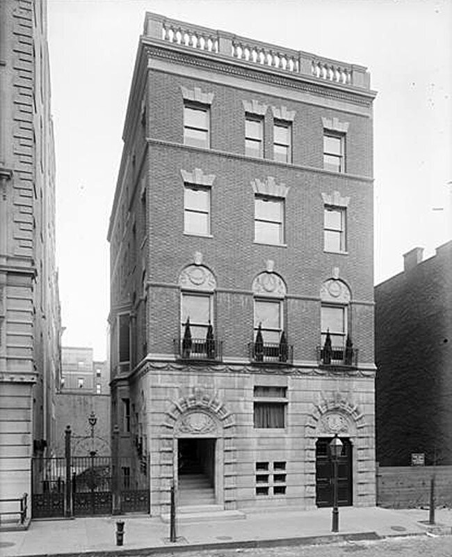 Paul Leicester Ford residence, exterior, 39 East 77th Street (now 53 East 77th Street).