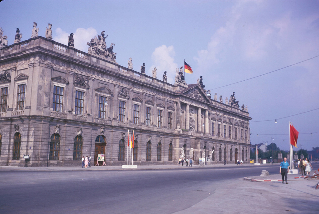 East Berlin. Communist Party headquarters (Zeughaus)