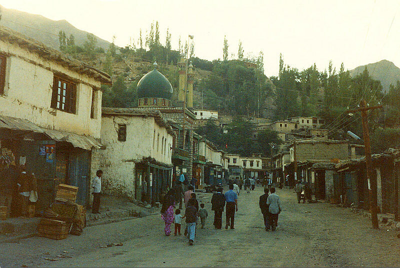 Central Street in Kargil