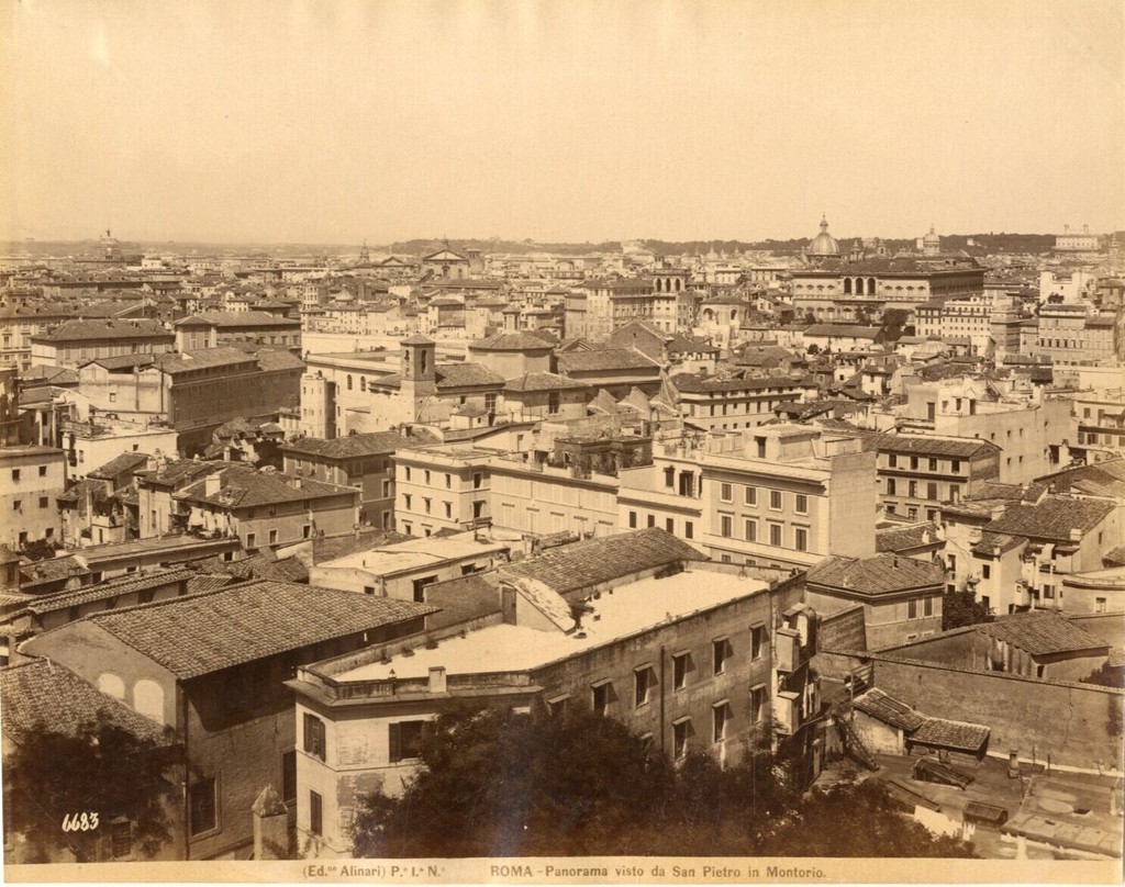 Panorama visto da San Pietro in Montorio