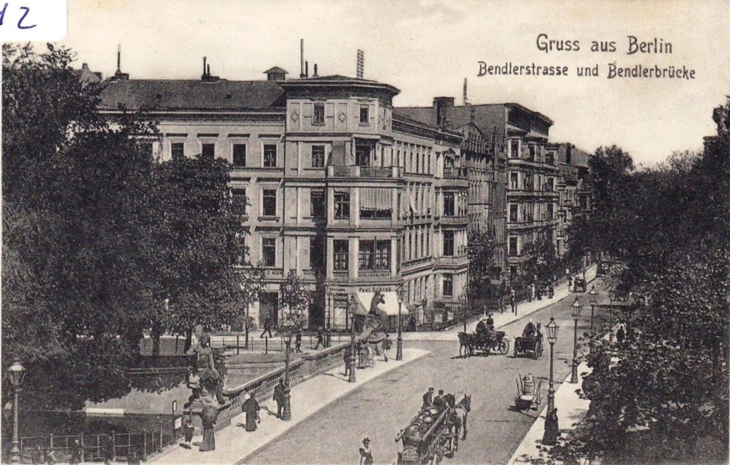 Bendlerstraße (heute Stauffenbergstraße), Königin-Augusta-Straße (heute Reichpietschufer)