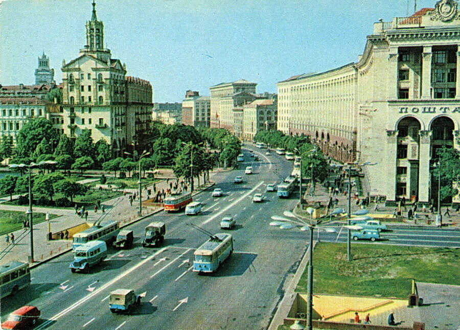 Центральна магістраль міста - Хрещатик