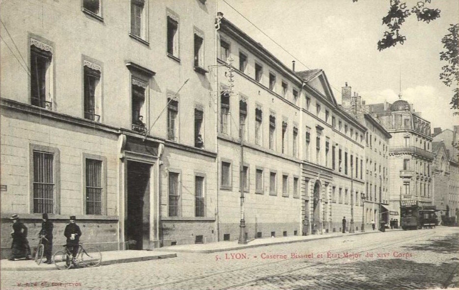 Lyon - Caserne Bissuel et État-Major du XIVe corps