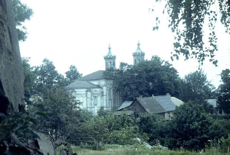 Новогрудок. Вид на Борисоглебскую церковь
