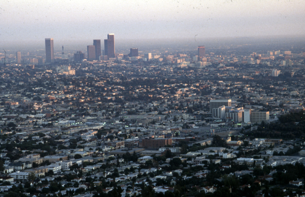 Looking east from Griffith Park