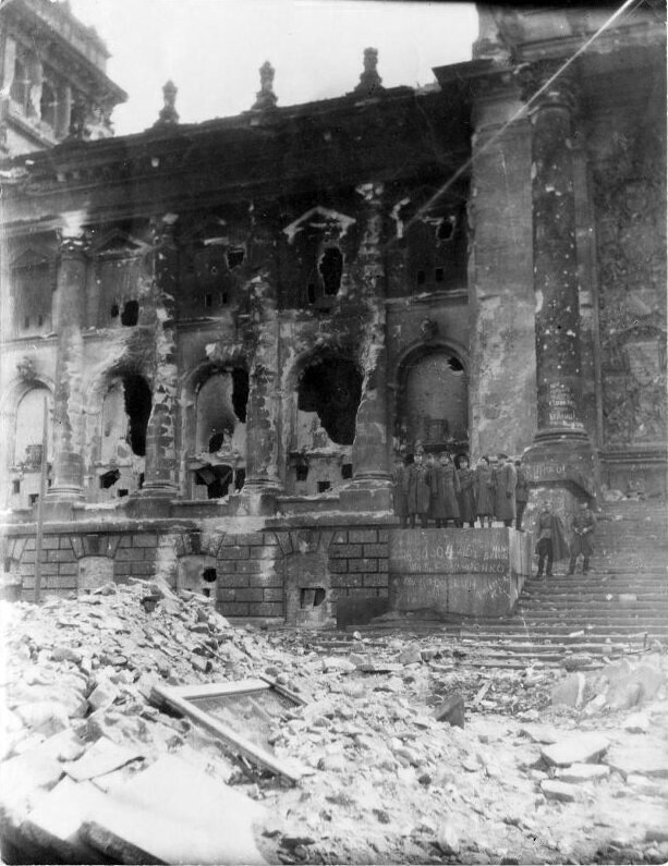 Die Ruine des Reichstages