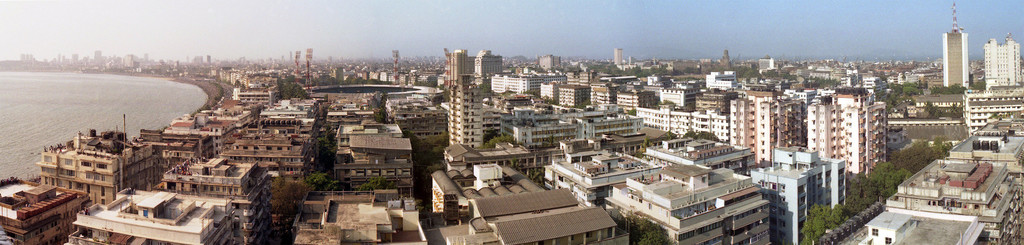 Panoramic view of Mumbai