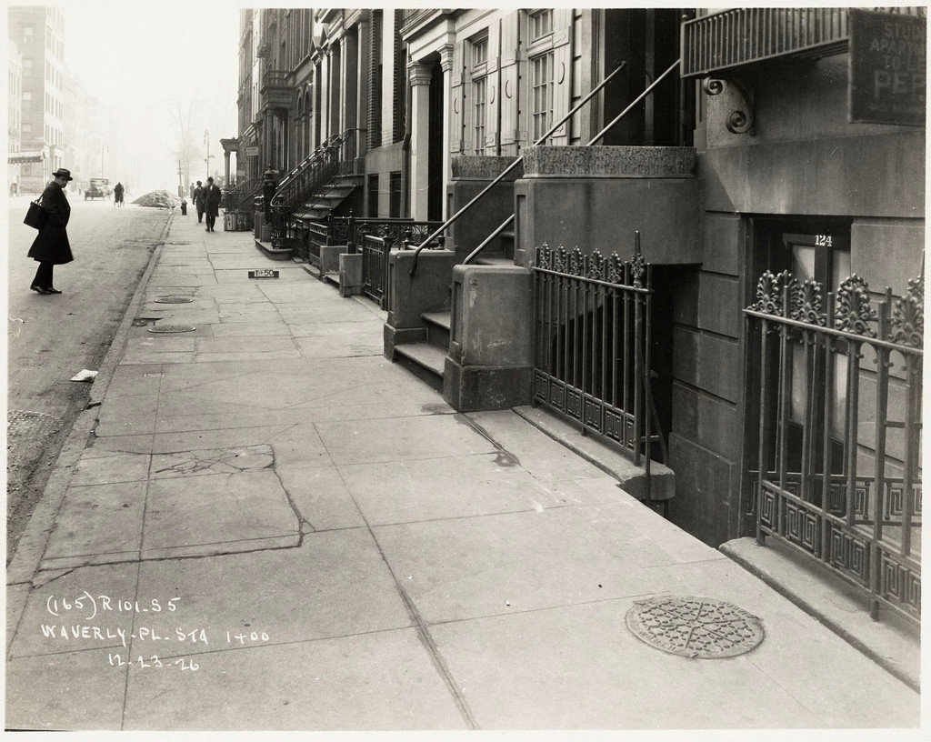 Waverly Place between Sixth Avenue and McDougal Street