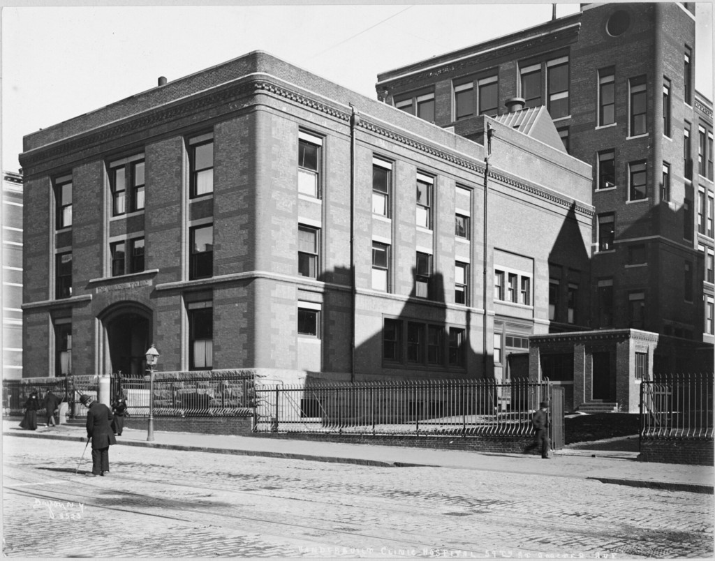 Hospital, Vanderbilt Clinic, 59th Street & Amsterdam Avenue
