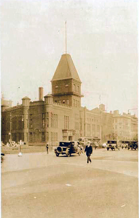 The 104th Field Artillery Armory, Broadway, east side, from 68th to 67th Streets.