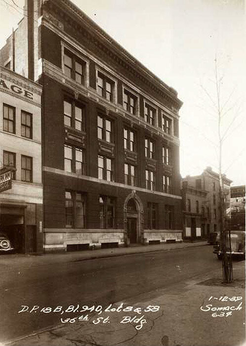 35th street, at adjoining and cast of the S. E. cornet of Second Avenue