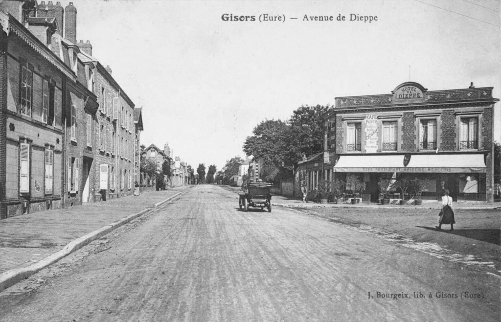 Gisors. Avenue de Dieppe, Hôtel de Dieppe