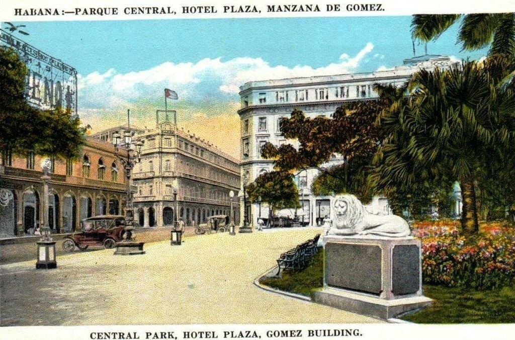 Parque Central, Hotel 'Plaza', Manzana de Gómez