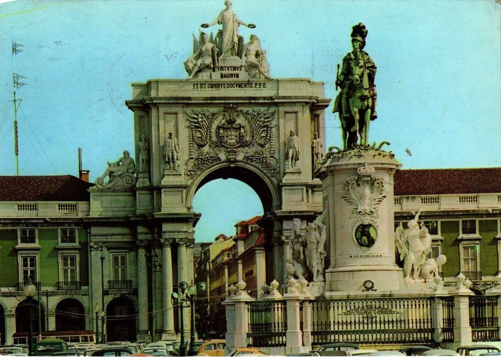 Estátua equestre de D. José I & Arco da Rua Augusta