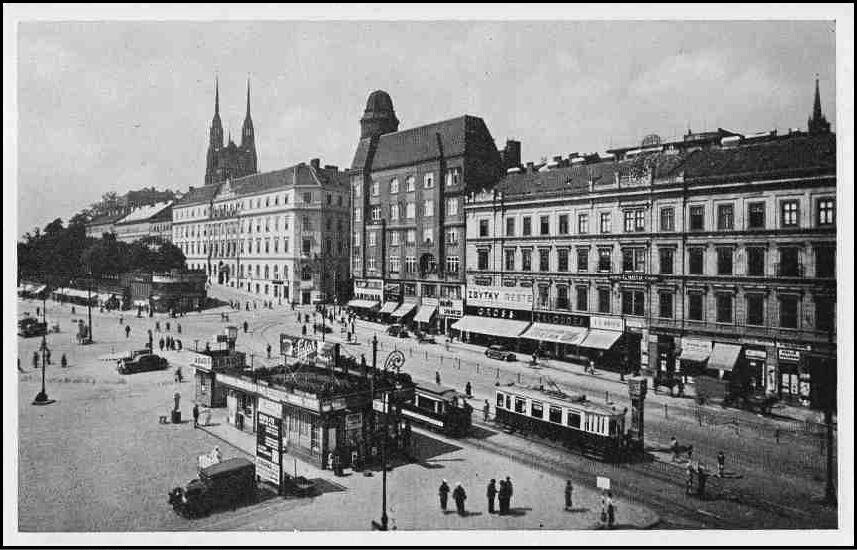 Brno, Nádražní, Pohled na Wilsonovo náměstí