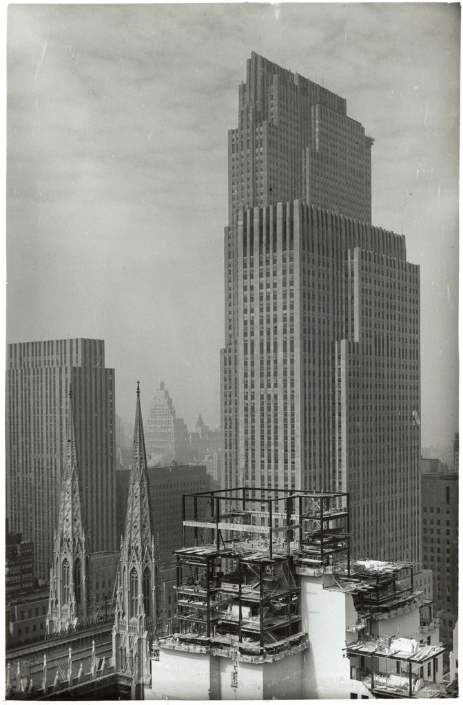 View of Rockefeller Center from 501 Madison Avenue