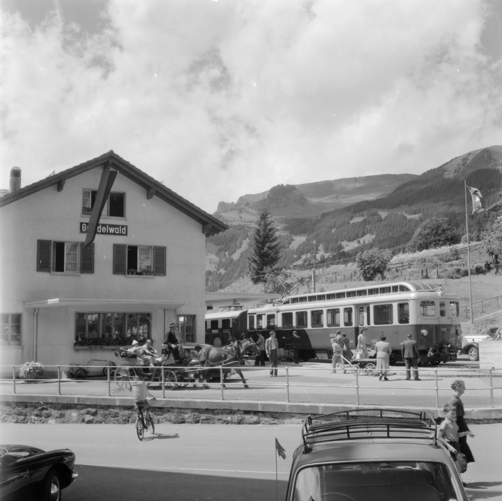 Grindelwald. Bahnhof