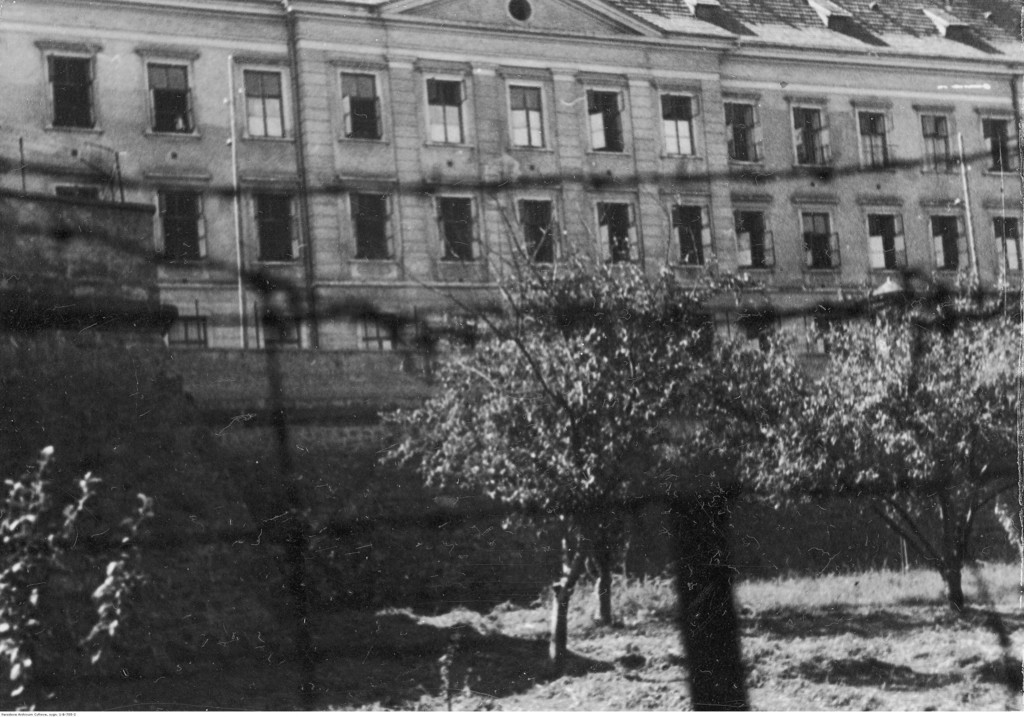 Rzeszów. Fragment budynku więzienia