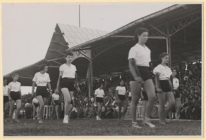 Festival deportivo en el Stadium de Chamartin