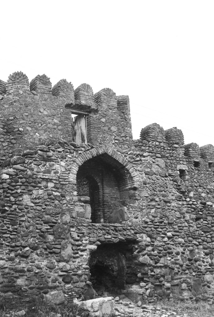 კოშკი და კედლები ტაძრის კომპლექსი სვეტიცხოველი (კამპუსში)