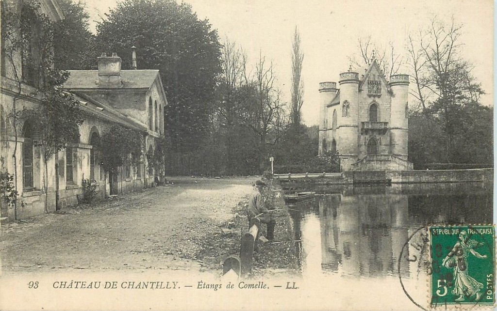 Parc du Château de Chantilly - Étang de Comelle
