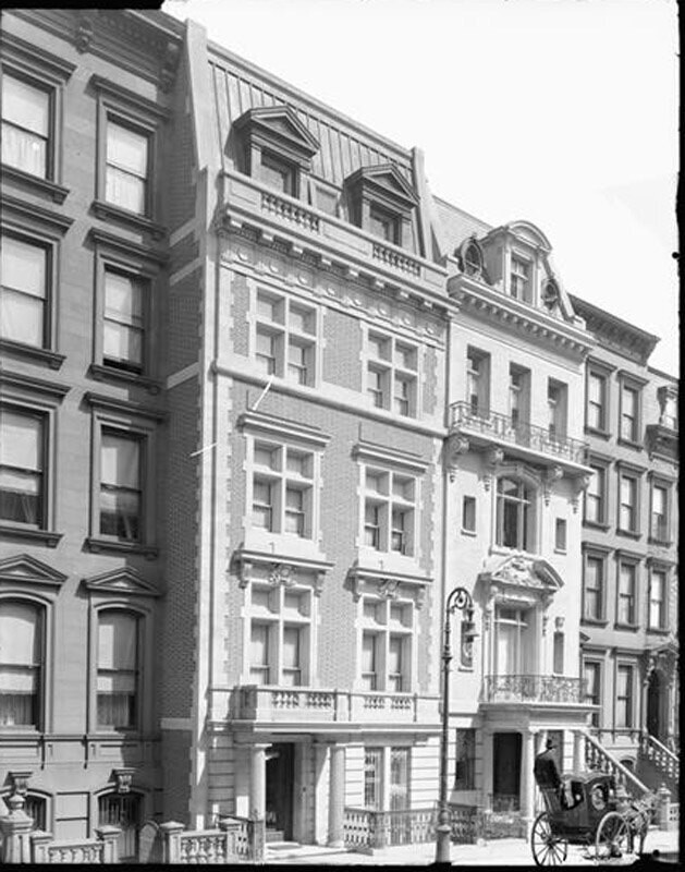 9 East 54th Street. [Charles Boyd] Curtis residence.