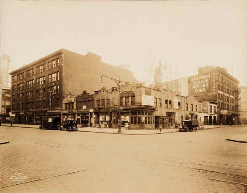 West 75th Street and Broadway, northeast corner. Street view