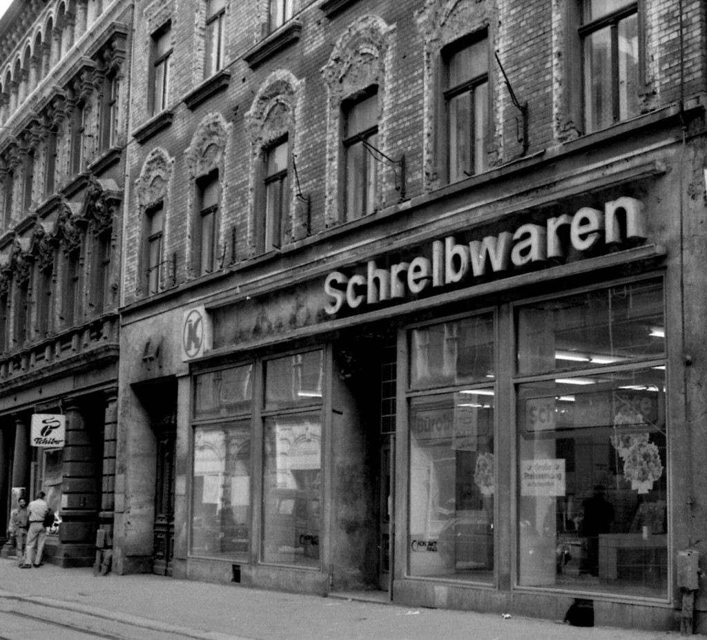 Former GDR Schreibwaren shop, Geiststrasse 41