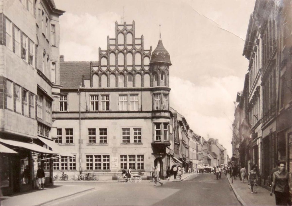 Wittenberg. Collegienstraße und Hamlethaus