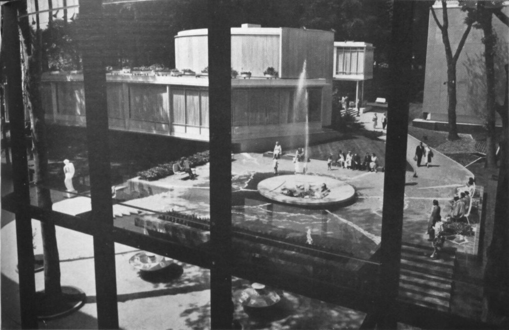 Pavillon de la Tchécoslovaquie. Restaurant tchèque. Expo-1958