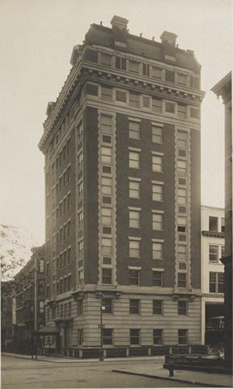 East 55th Street and Madison Avenue, southeast corner. Palmer apartment house