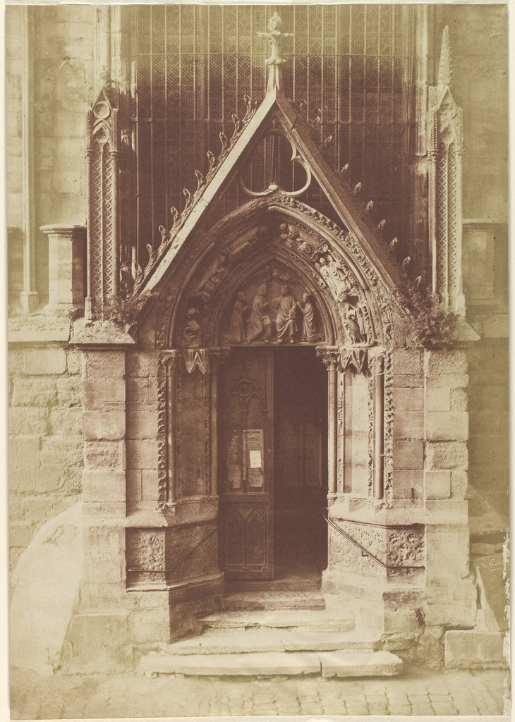 Cathédrale Notre-Dame de Paris: la porte Rouge