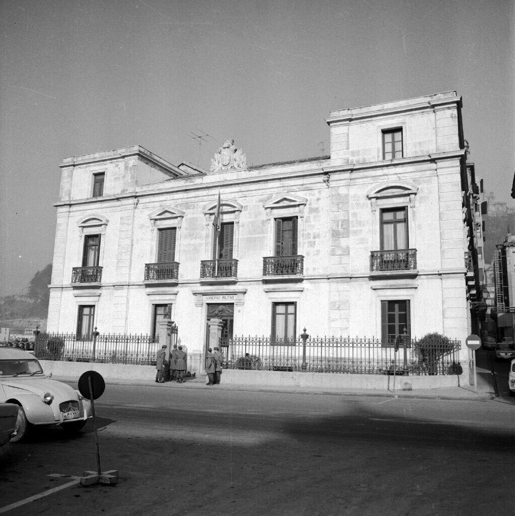 San Sebastián. Edificio del gobierno militar, ahora palacio 