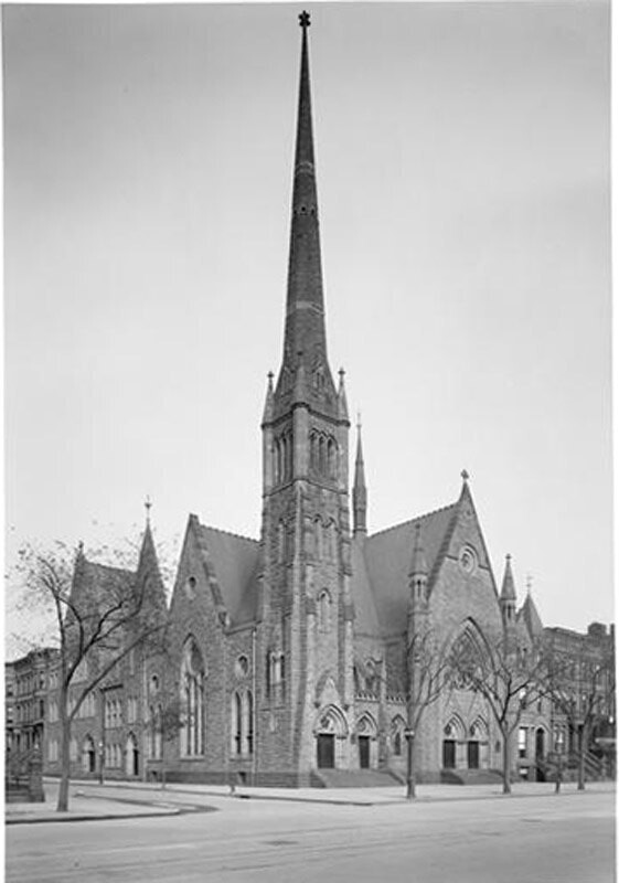 267 Lenox Avenue at the corner or West 123rd Street. Lenox Reformed Collegiate Church.