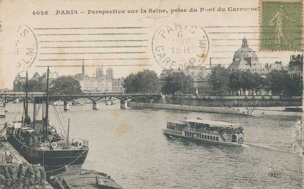 Perspective sur la Seine