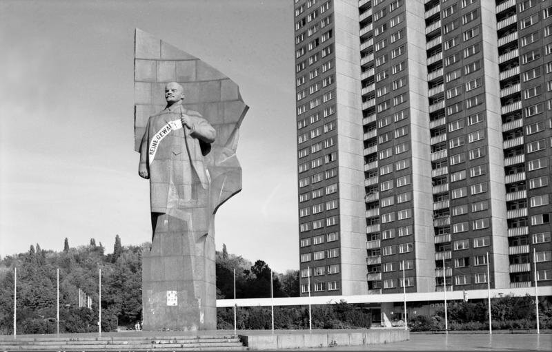 Berlin. Lenin-Denkmal auf dem Leninplatz