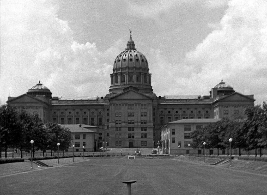 Capitol Building from Soldiers & Sailors Grove