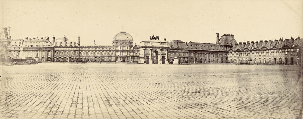 Panorama des Tuileries et Arc de Triomphe du Carrousel