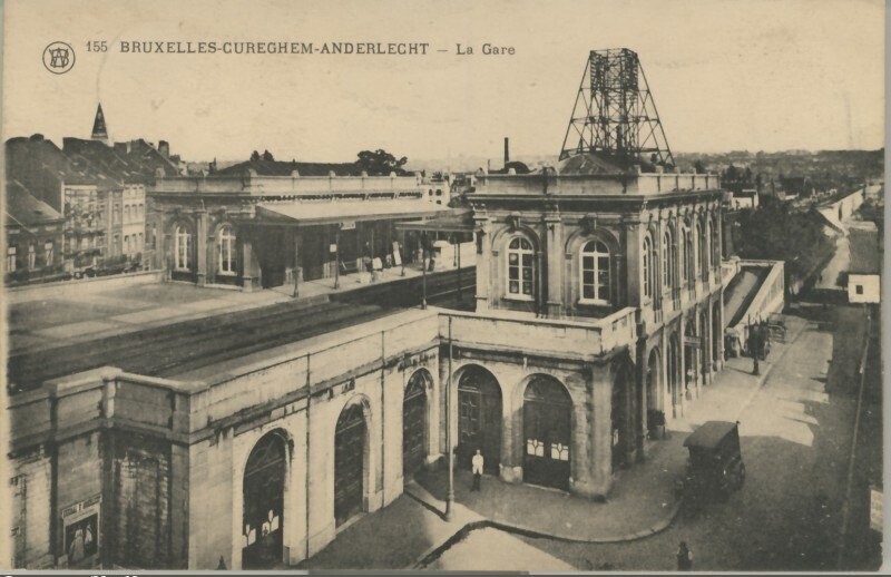 La gare de Cureghem