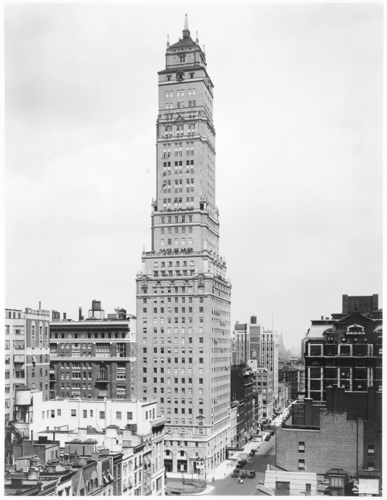 The Ritz Tower, view from 57th Street and Madison Avenue