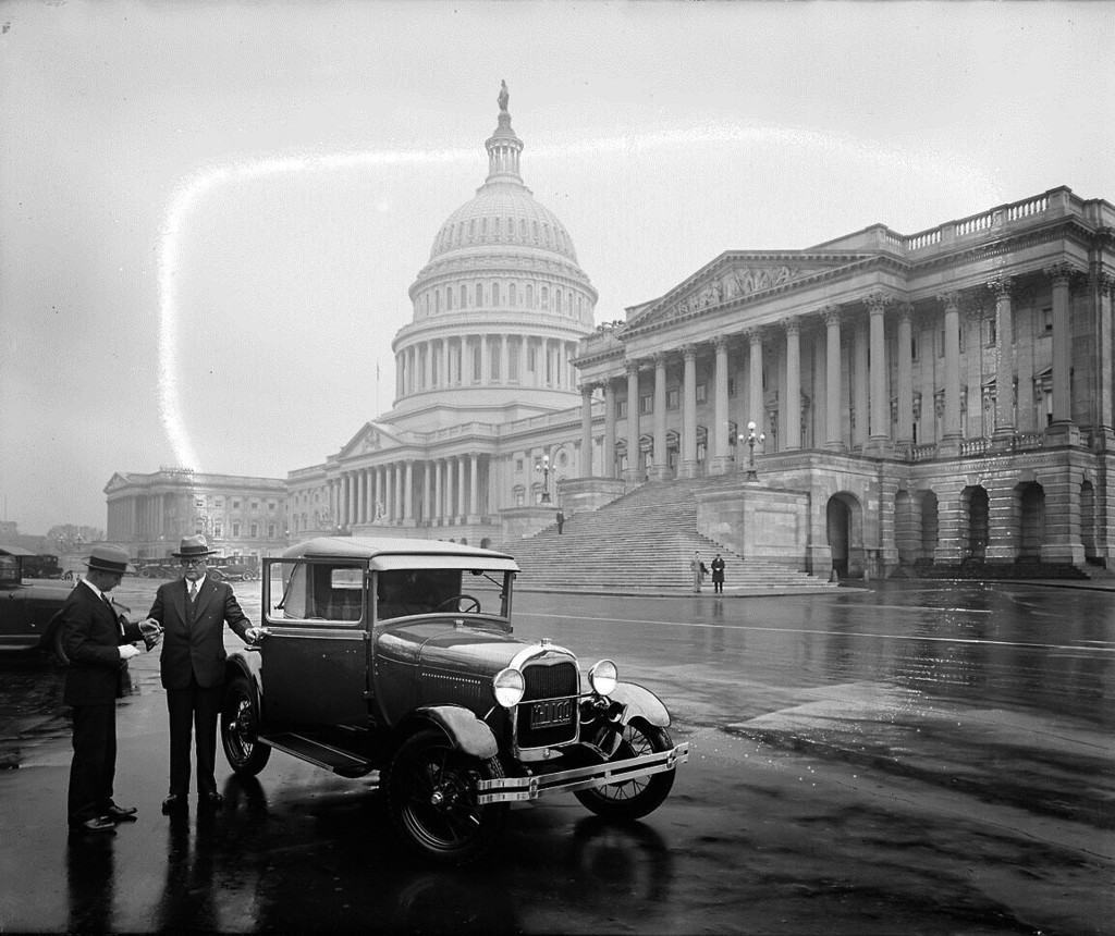 Ford Motor Co. new Ford at Capitol, [Washington, D.C.]